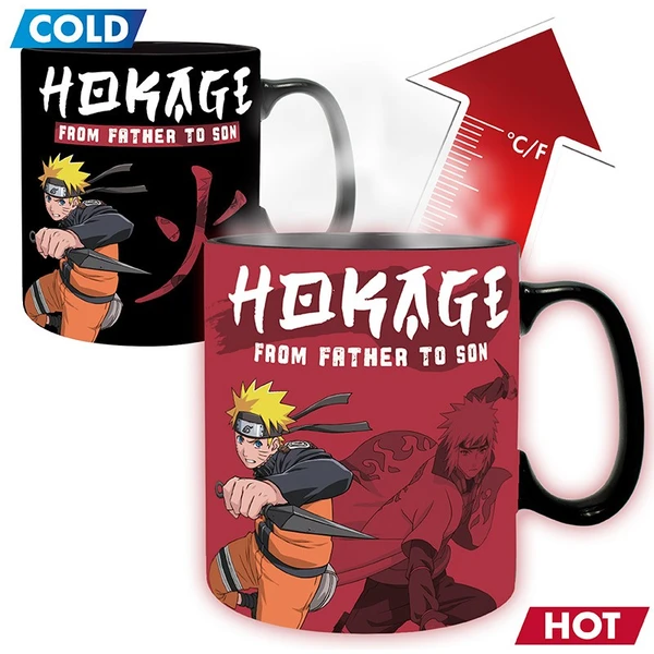 Hrnek Naruto Shippuden - From Father to Son (měnící se motiv) 460 ml - Hrnky - Hlavní obrázek