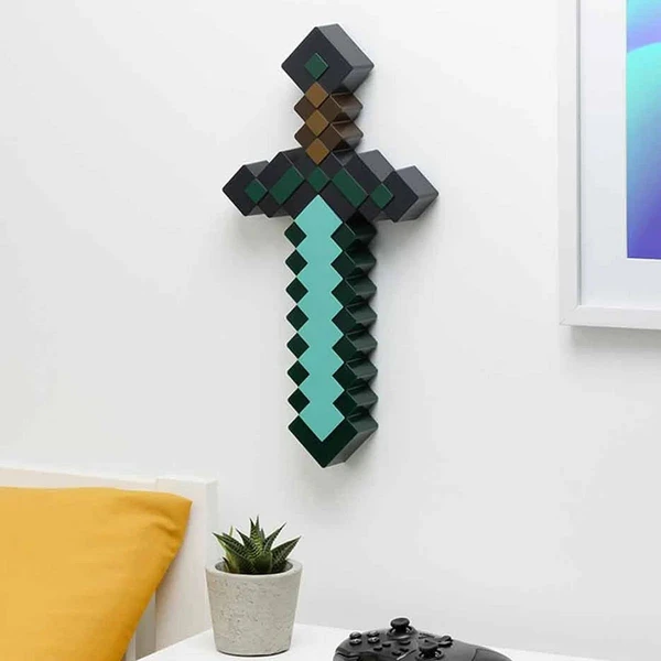 Lampička Minecraft - Diamond Sword - Lampičky - Obrázek S1D4000K01