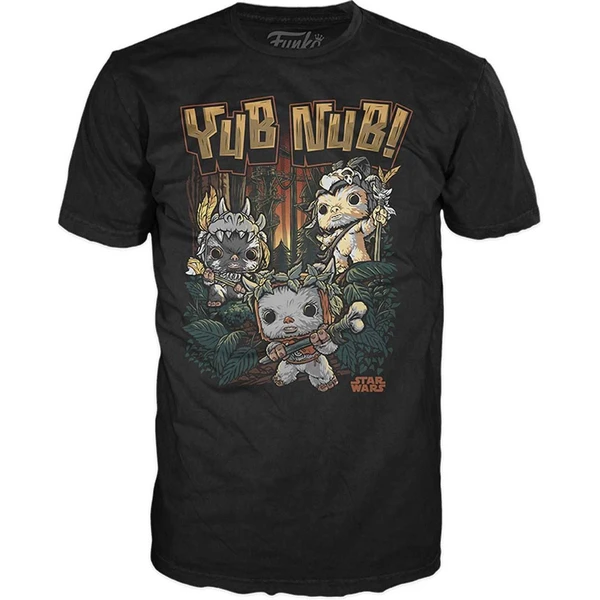 Funko Boxed Tee: Star Wars: Return of the Jedi - Ewok M - Trička - Obrázek S1OA000P01
