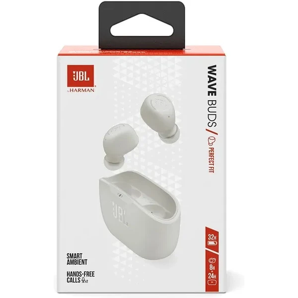 JBL Wave Buds bílá - Sluchátka - Obrázek S2RM300401