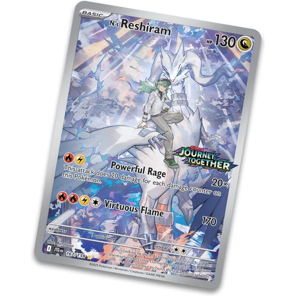 Pokémon TCG: SV09 Journey Together - Enhanced Booster Box (36 boosterů + Reshiram karta) - Pokémon karty - Obrázek S34D000K01