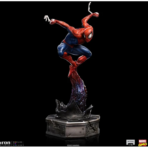 Soška Iron Studios Art Scale 1/10 Deluxe Spider-man vs Villains - Spider-Man 37 cm - Sochy a sošky - Obrázek S3M7000J01