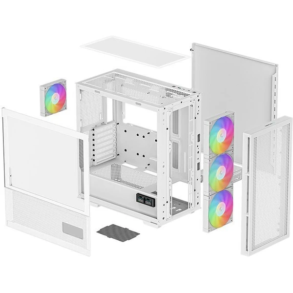 DEEPCOOL CH560 DIGITAL bílá - Počítačové skříně - Obrázek S3V8000K01