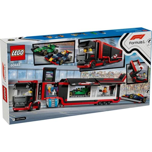 LEGO City 60445 Kamion F1 s vozy F1 RB20 a AMR24 - LEGO - Obrázek S4RE000J01