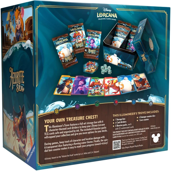 Disney Lorcana: Azurite Sea - Trove Pack - Disney Lorcana TCG - Obrázek S5O9000P01