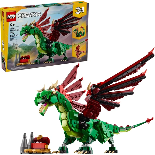 LEGO Creator 3 v 1 31161 Středověký drak - LEGO - Hlavní obrázek