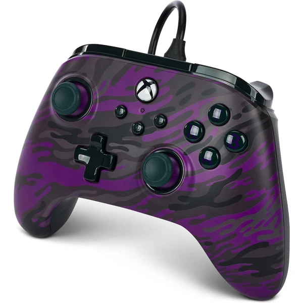 PowerA Advantage drátový herní ovladač Purple Camo (Xbox Series X|S) - Herní ovladače - Obrázek S7QS100501