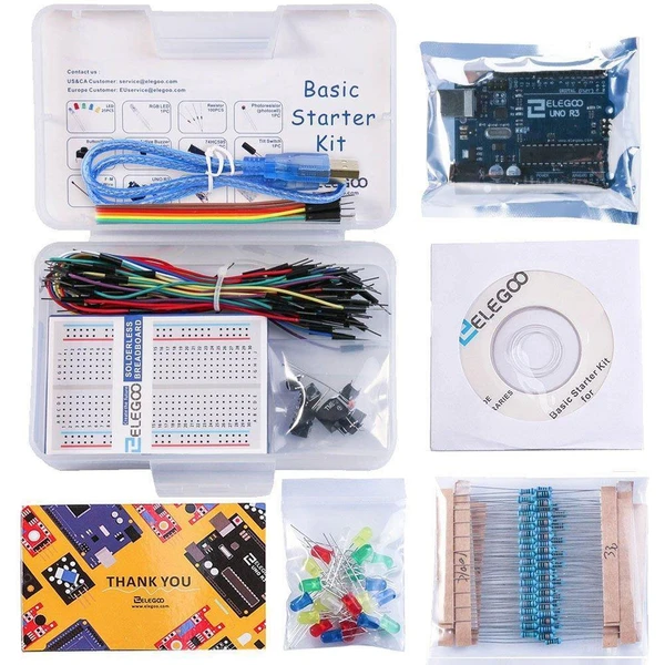 ELEGOO UNO Basic Starter Kit - Chytré hračky - Obrázek SAK5000J01