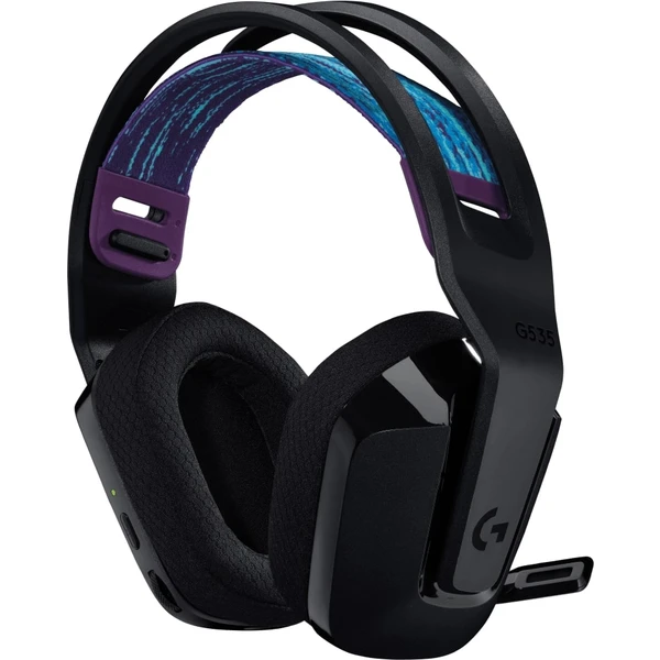 Logitech G535 LIGHTSPEED bezdrátová herní sluchátka černá - Sluchátka - Obrázek SD74000J01