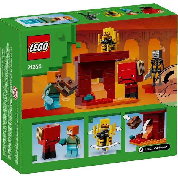LEGO Minecraft 21266 Lávová bitva v Netheru - LEGO - Obrázek SESE000J01