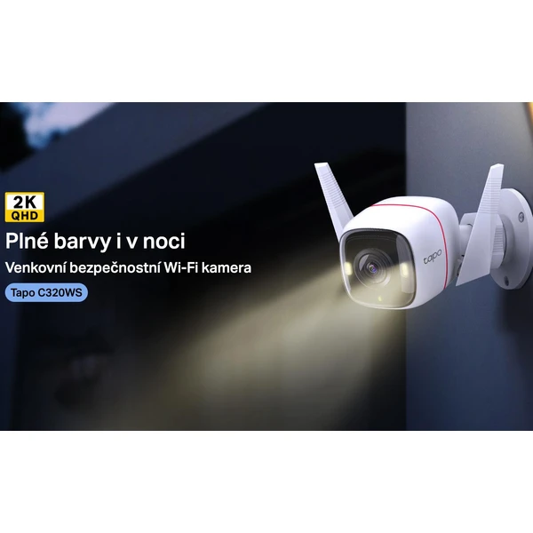 TP-Link Tapo C320WS venkovní kamera, bílá - JRC.cz