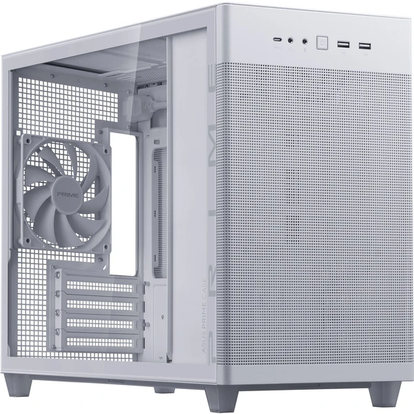 ASUS Prime AP201 TG skříň bílá - Počítačové skříně - Hlavní obrázek