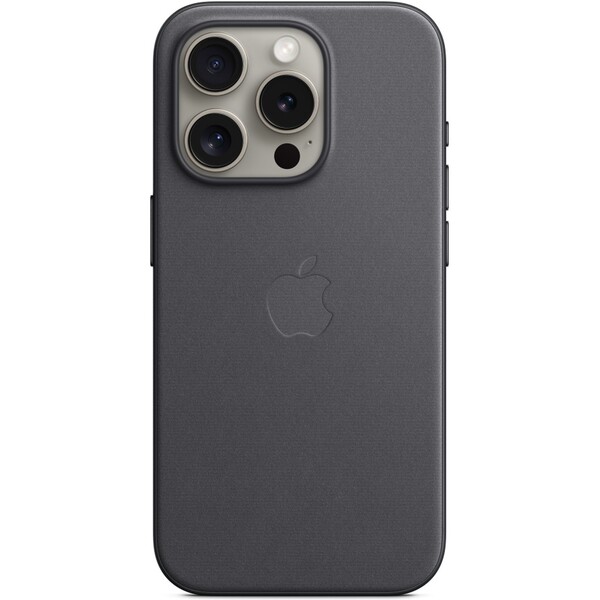 Levně Apple kryt z tkaniny FineWoven s MagSafe na iPhone 15 Pro černý