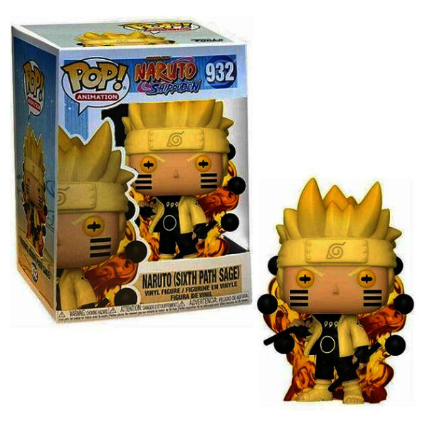 Funko Pop 932 Animation Naruto S6 Naruto Six Path Sage Poškozený Obal Jrc Cz