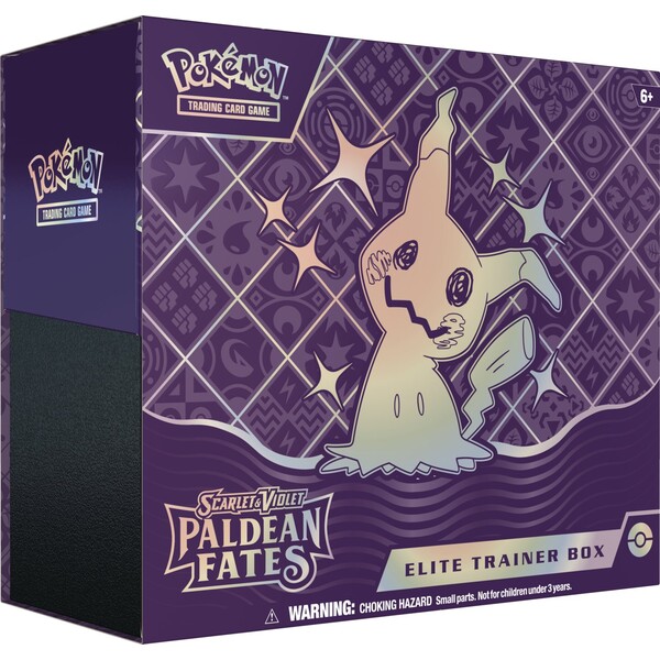 Levně Pokémon TCG: SV4.5 Paldean Fates - Elite Trainer Box