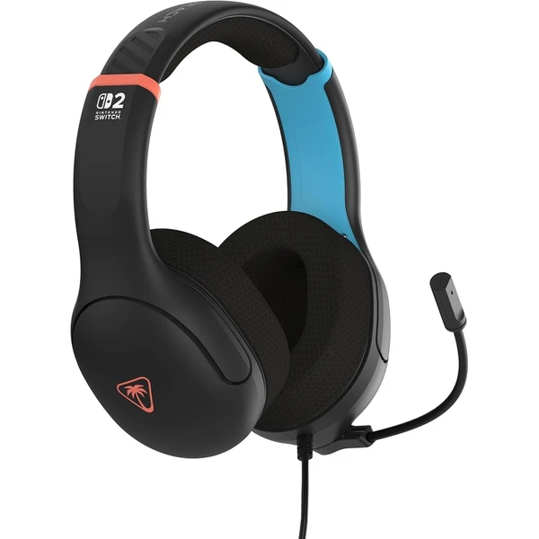 Turtle Beach Airlite Fit herní sluchátka pro Nintendo Switch 2 červeno-černá - Sluchátka - Obrázek SWJI000K01