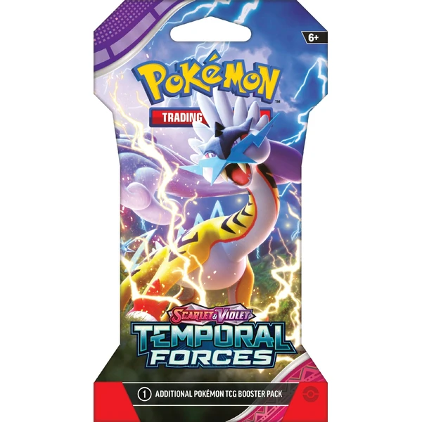 Pokémon TCG: SV05 Temporal Forces - 1 Blister Booster - Pokémon karty - Obrázek T09H000L01