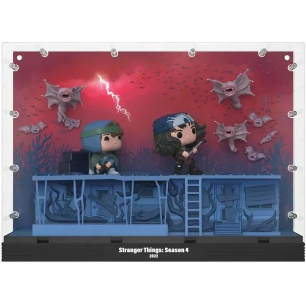 Funko POP! #05 Moments DLX: Stranger Things: Moment - Dustin/Eddie/Demobats Phase Three - Funko POP! - Obrázek T16D000P01