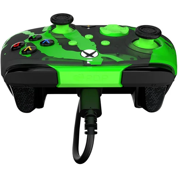 PDP Padwired Rematch drátový ovladač GITD - Jolt Green (Xbox/PC) - Herní ovladače - Obrázek T1B6000O01