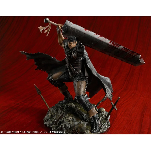 Soška Medicos Entertainment Berserk - Guts Black Swordsman 26 cm - Sochy a sošky - Obrázek T2KD000P01