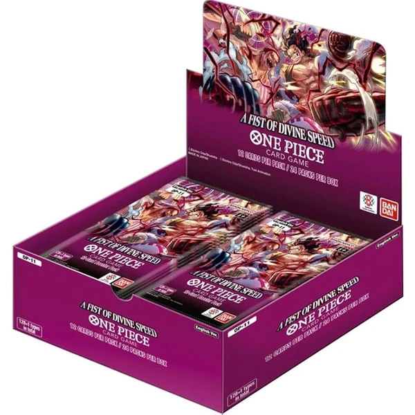 One Piece Card Game: A Fist of Divine Speed Booster Box (OP11) (24ks) EN - One Piece karty - Hlavní obrázek