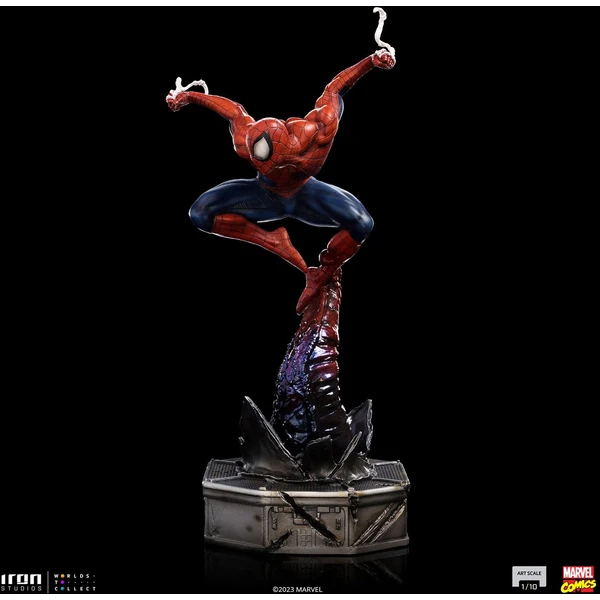 Soška Iron Studios Art Scale 1/10 Deluxe Spider-man vs Villains - Spider-Man 37 cm - Sochy a sošky - Obrázek T3M7000J01