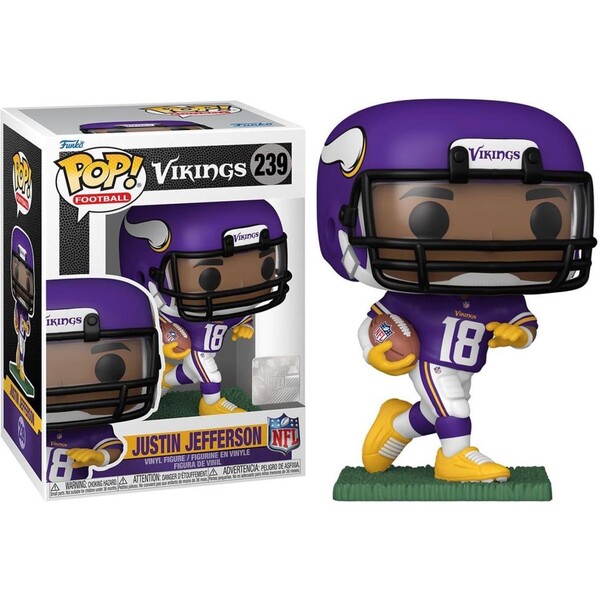 Levně Funko POP! #239 Football: NFL - Justin Jefferson (Minnesota Vikings)