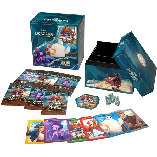 Disney Lorcana: Azurite Sea - Trove Pack - Disney Lorcana TCG - Obrázek T5O9000P01