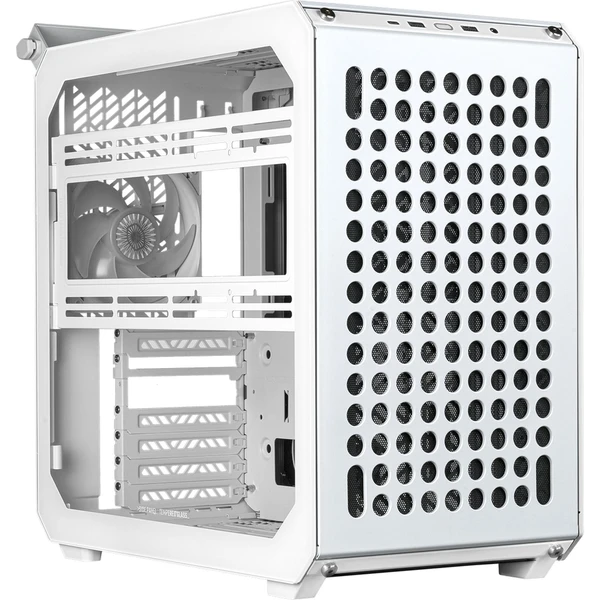Cooler Master Qube 500 Flatpack, bílá - Počítačové skříně - Obrázek T5U1000K01