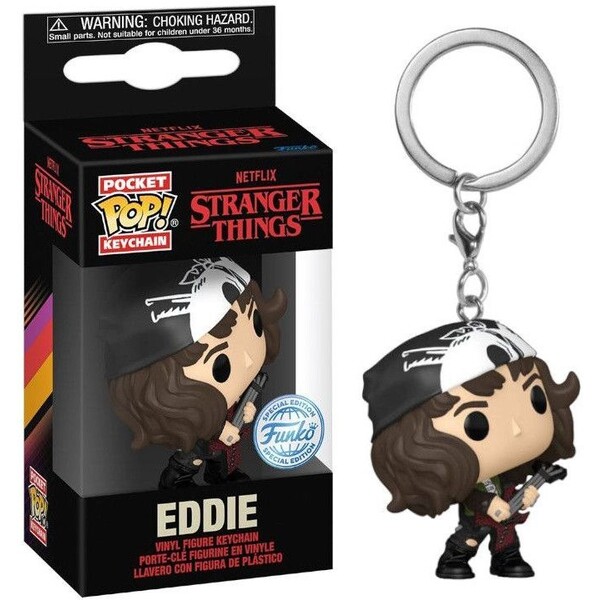 Funko POP! Keychain: Stranger Things S4 - Eddie