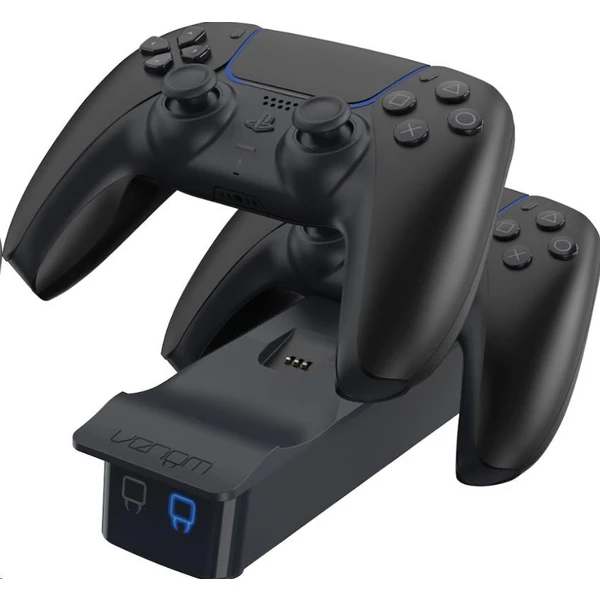 Venom VS5007 nabíjecí stanice pro ovladače PS5 DualSense černá - Dokovací stanice - Obrázek TA17000601
