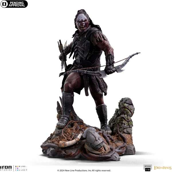 Soška Iron Studios Art Scale 1/10 Lord of the Rings - Lurtz Uruk-Hai Leader - Sochy a sošky - Obrázek TBZ9000K01