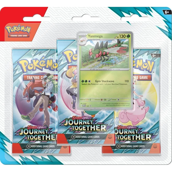 Pokémon TCG: SV09 Journey Together - 3 Blister Booster - Pokémon karty - Obrázek TC1C000O01
