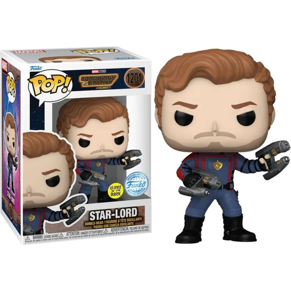 Funko POP! #1201 Marvel: GOTG 3 - Star-Lord (GITD) - Funko POP! - Hlavní obrázek