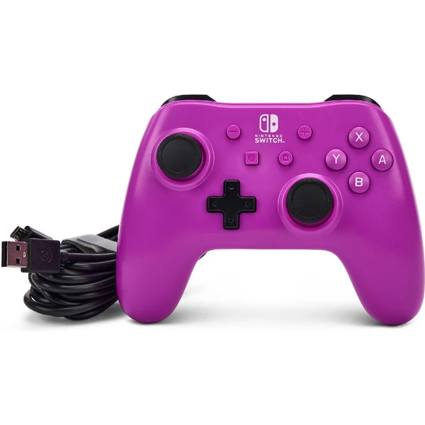 PowerA drátový herní ovladač fialový (Switch) - Herní ovladače - Obrázek TGMM100501
