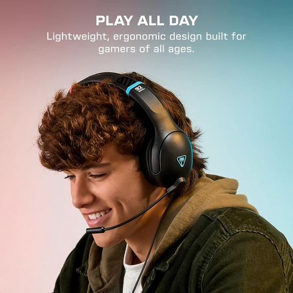 Turtle Beach Airlite Fit herní sluchátka pro Nintendo Switch 2 červeno-černá - Sluchátka - Obrázek TWJI000K01
