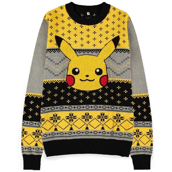 Vánoční svetr Pokémon - Pikachu S