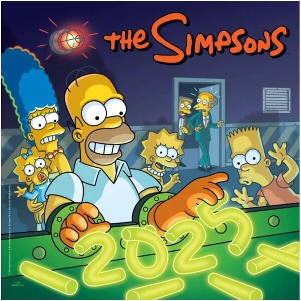 Kalendář The Simpsons 2025