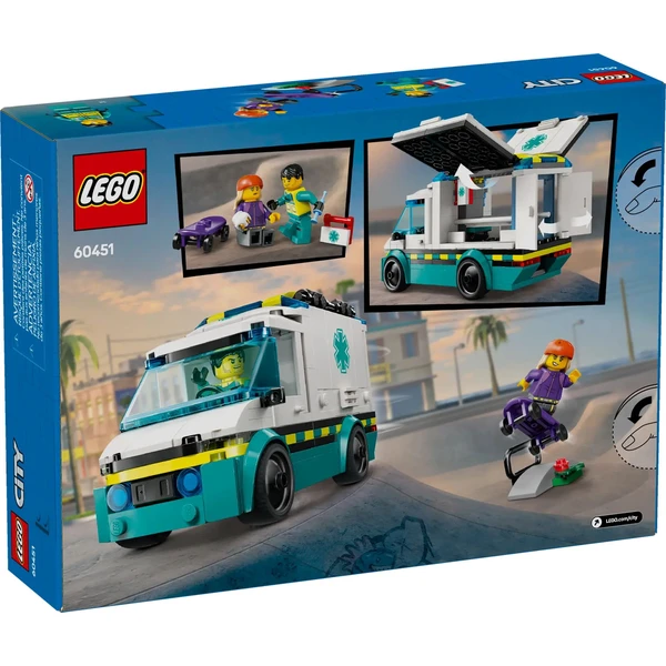 LEGO City 60451 Sanitka - LEGO - Obrázek U0SE000J01