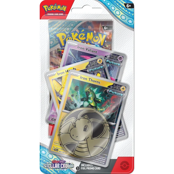 Pokémon TCG: SV07 Stellar Crown - Premium Checklane Blister - Pokémon karty - Obrázek U0U6000P01