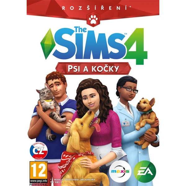 The Sims 4 Psi a kočky (PC) - Hry pro PC - Hlavní obrázek