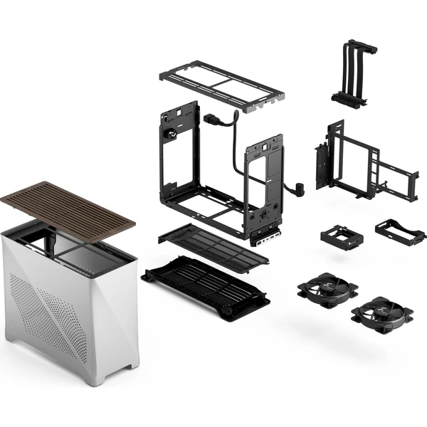 Fractal Design Era 2 Silver - Počítačové skříně - Obrázek U14B000N01