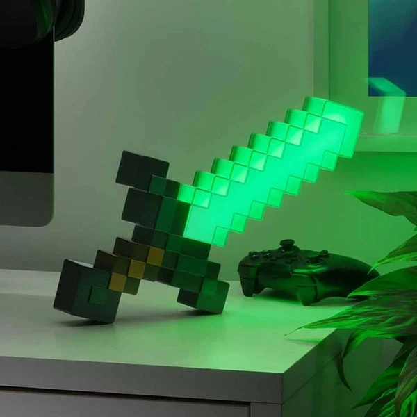 Lampička Minecraft - Diamond Sword - Lampičky - Obrázek U1D4000K01