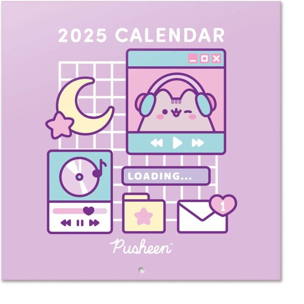 Kalendář Pusheen 2025