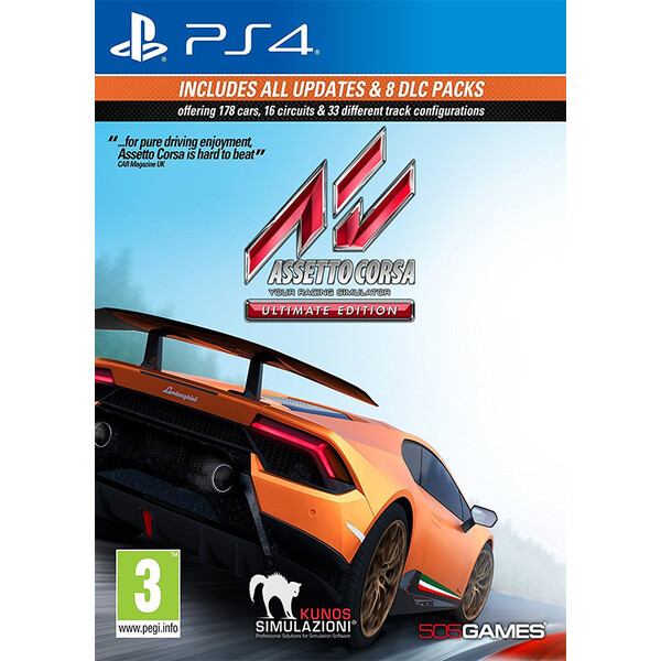 Levně Assetto Corsa: Ultimate Edition (PS4)