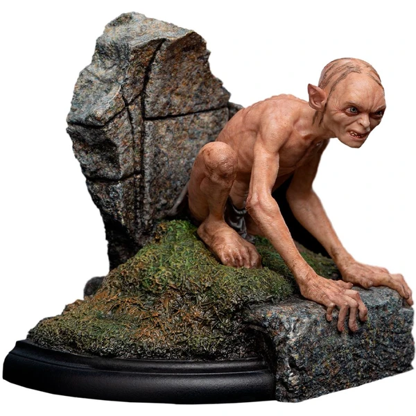 Soška Weta Workshop The Lord of the Rings Trilogy - Gollum (Guide to Mordor) Mini Statue 7 cm - Sochy a sošky - Obrázek U9H0000P01