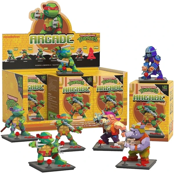 Blind box Mighty Jaxx: Teenage Mutant Ninja Turtles - Arcade Style 10 cm - Figurky - Hlavní obrázek