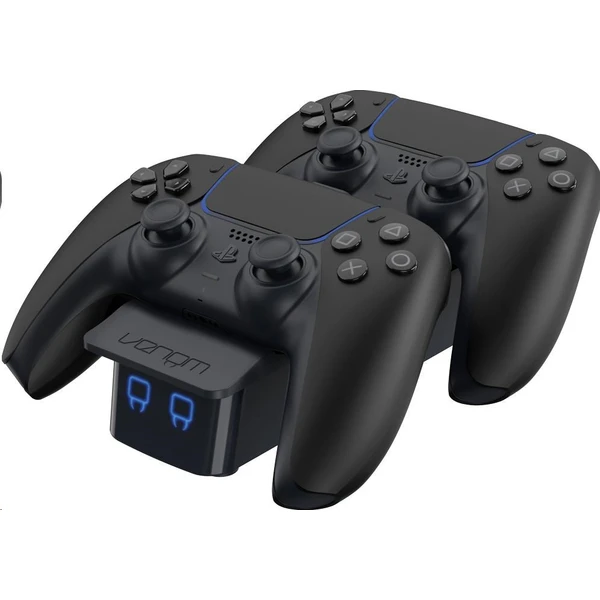 Venom VS5007 nabíjecí stanice pro ovladače PS5 DualSense černá - Dokovací stanice - Obrázek UA17000601