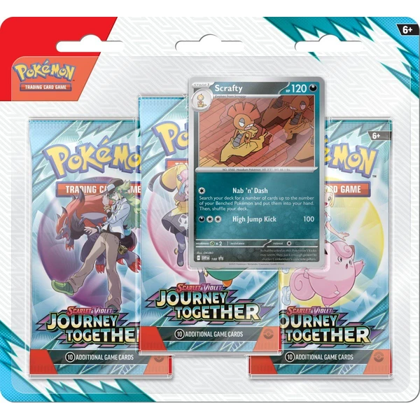 Pokémon TCG: SV09 Journey Together - 3 Blister Booster - Pokémon karty - Obrázek UC1C000O01