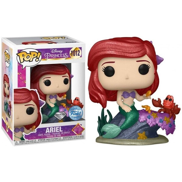 Levně Funko POP! #1012 Disney: The Little Mermaid - Ariel (Diamond Glitter)